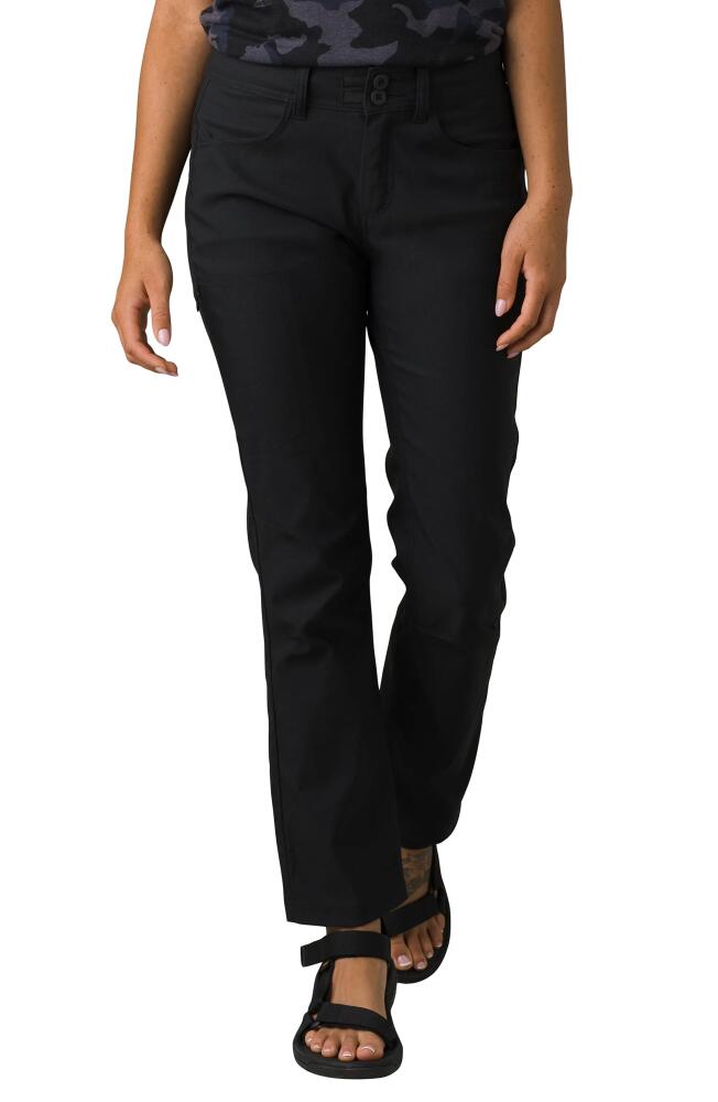 prAna Halle Water Repellent Straight Leg Pants in Black Cover