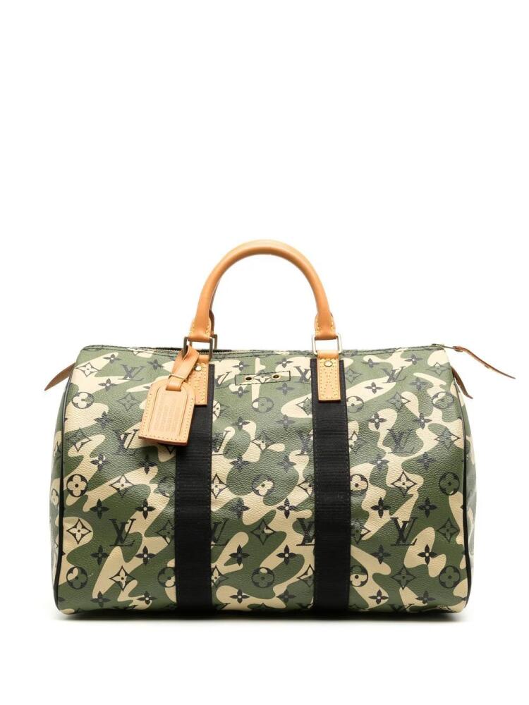 Louis Vuitton Pre-Owned 2008 Monogramouflage Speedy 35 handbag - Green Cover