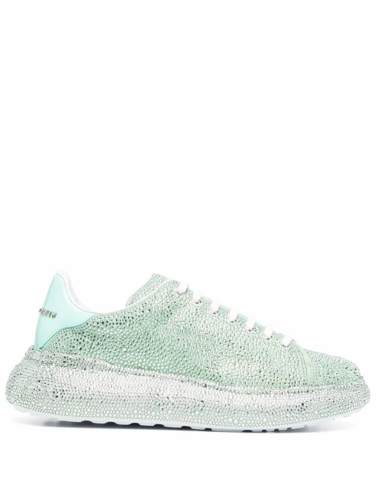 Philipp Plein Runner Crystal low-top sneakers - Green Cover