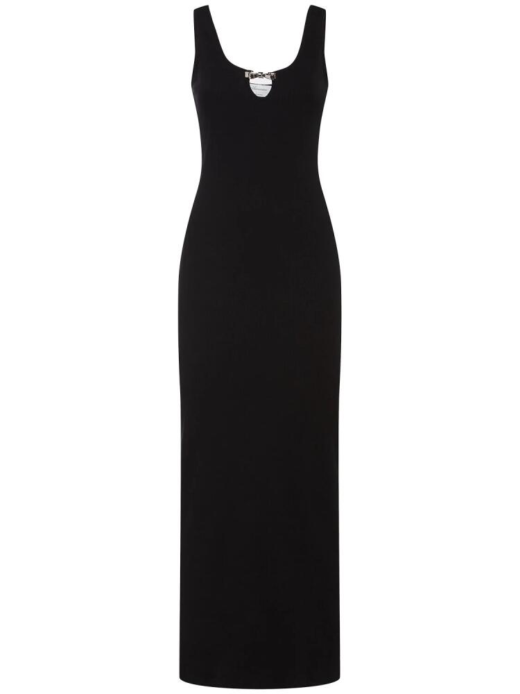 BLUMARINE Rib Knit Long Dress Cover