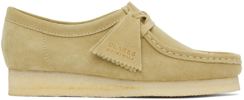 Clarks Originals Taupe Wallabee Derbys Cover