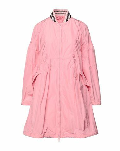 Ermanno Scervino Woman Overcoat & Trench Coat Pink Polyester, Cotton Cover