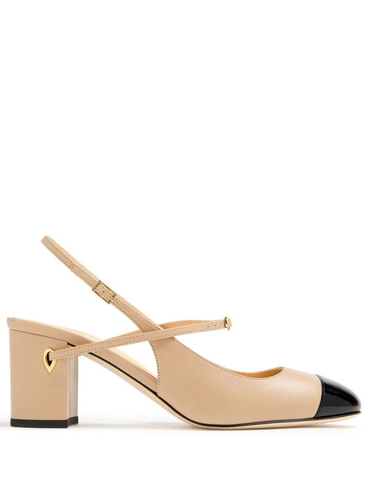 Jennifer Chamandi 65mm Mattia pumps - Neutrals Cover