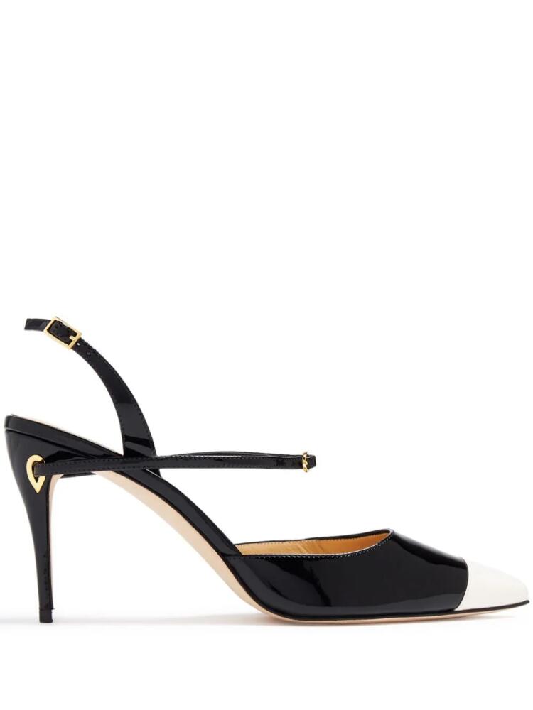 Jennifer Chamandi 85mm Vittorio pumps - Black Cover