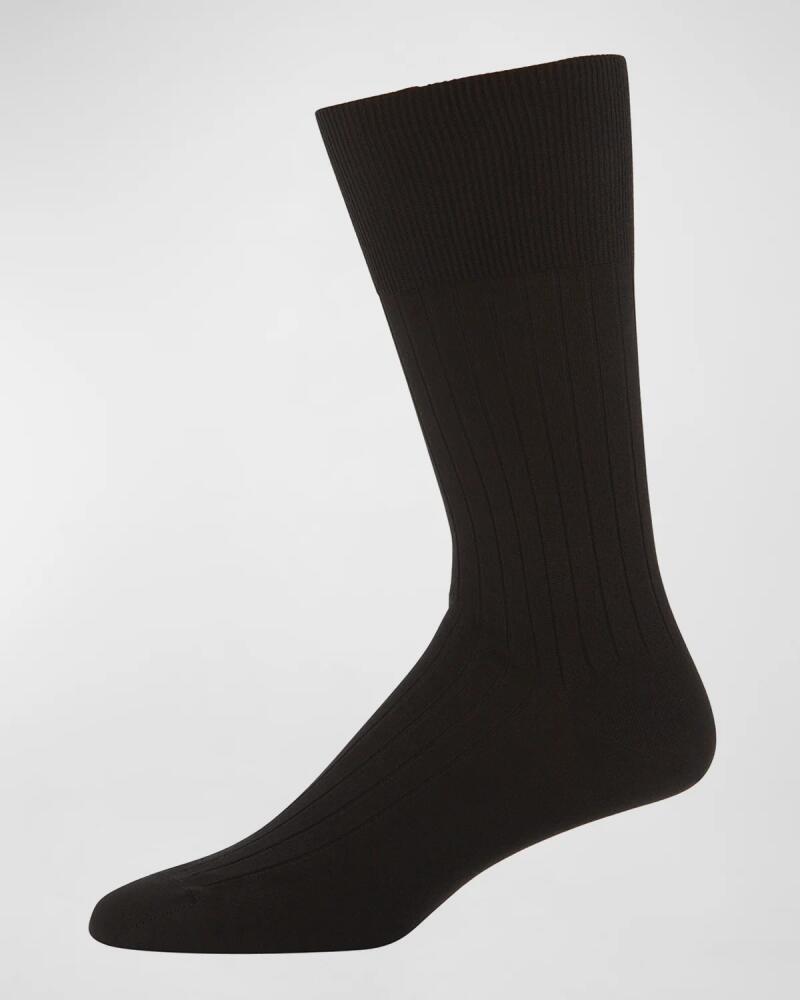 Marcoliani Rib-Knit Cotton Socks Cover