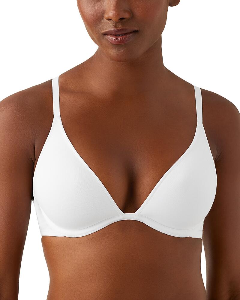 b. tempt'd by Wacoal Cotton To A Tee Plunge Underwire T-Shirt Bra Cover