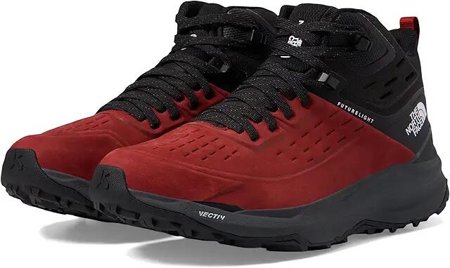 The North Face VECTIV Exploris 2 Mid FUTURELIGHT Leather (Iron Red/TNF Black) Men's Shoes Cover