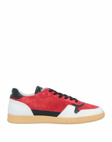 Pantofola D'oro Man Sneakers Red Calfskin Cover