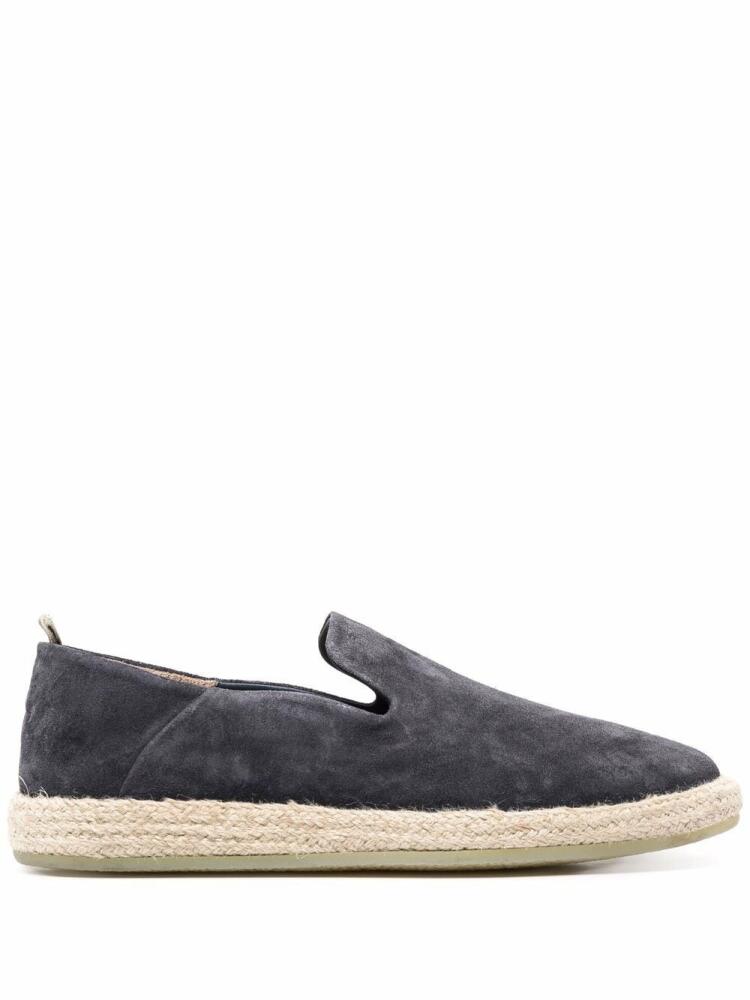 Officine Creative Roped slip-on espadrilles - Blue Cover