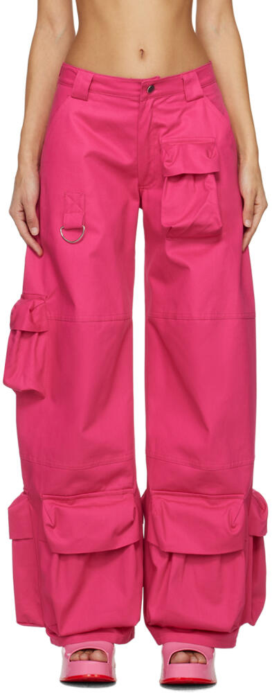 Collina Strada SSENSE Exclusive Pink Lawn Trousers Cover