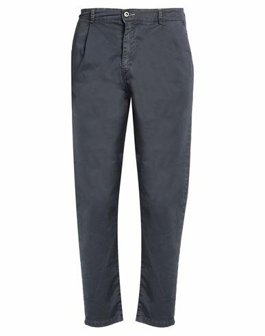 Displaj Man Pants Midnight blue Cotton, Elastane Cover