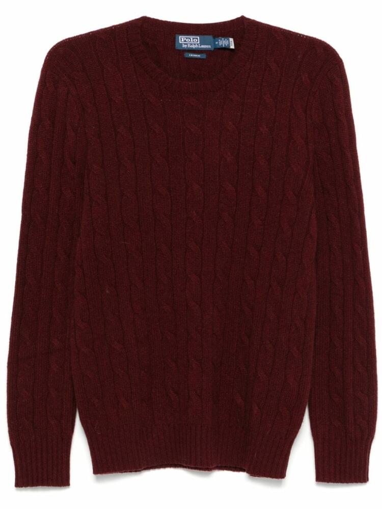 Polo Ralph Lauren cable-knit sweater - Red Cover