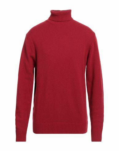 Avignon Man Turtleneck Red Wool, Nylon Cover