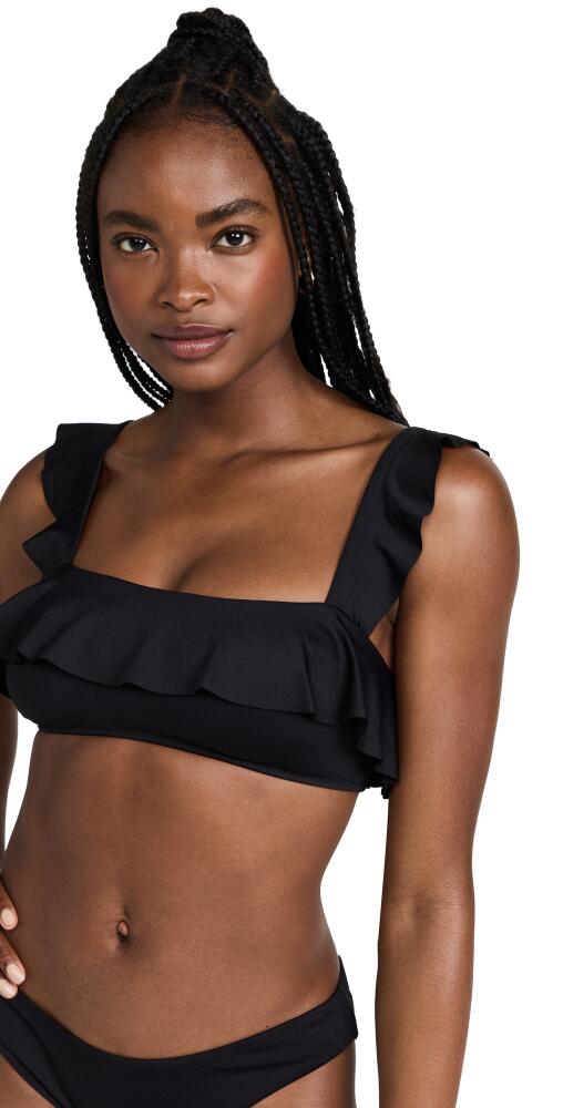 Eberjey So Solid Jane Bikini Top Black Cover