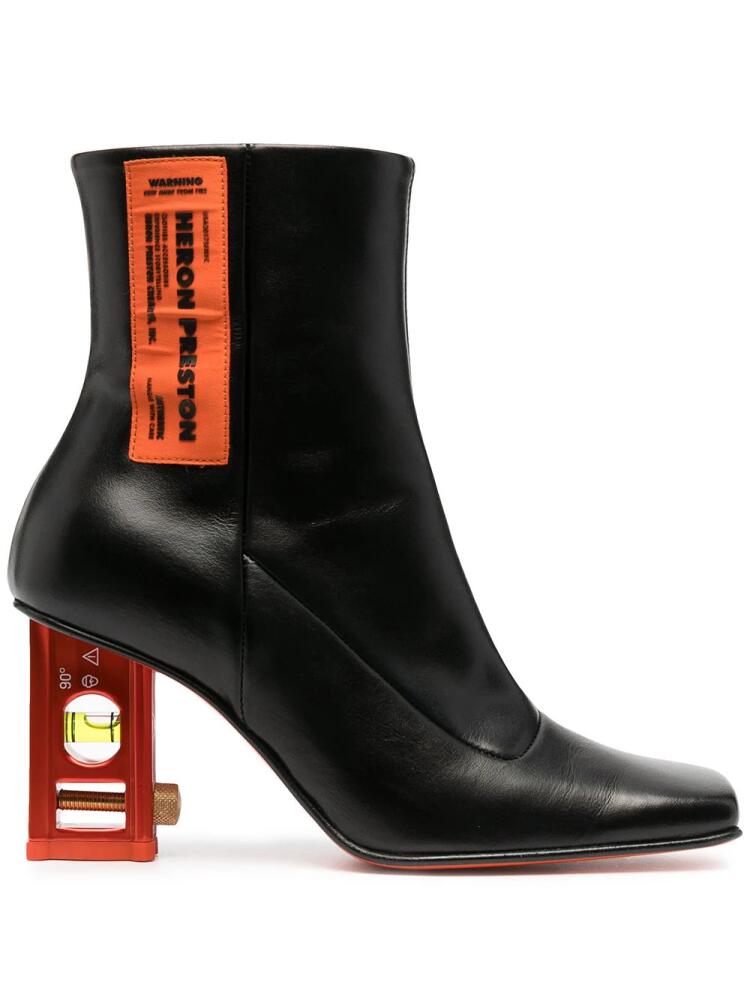 Heron Preston level-heel ankle boots - Black Cover