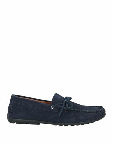 Harmont & Blaine Man Loafers Midnight blue Leather Cover