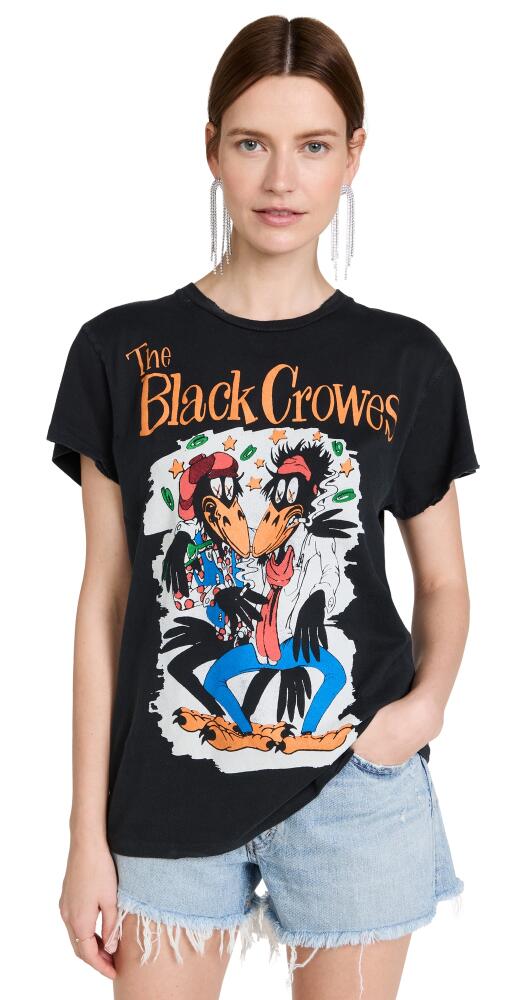 MADEWORN ROCK The Black Crows Tee Coal Cover