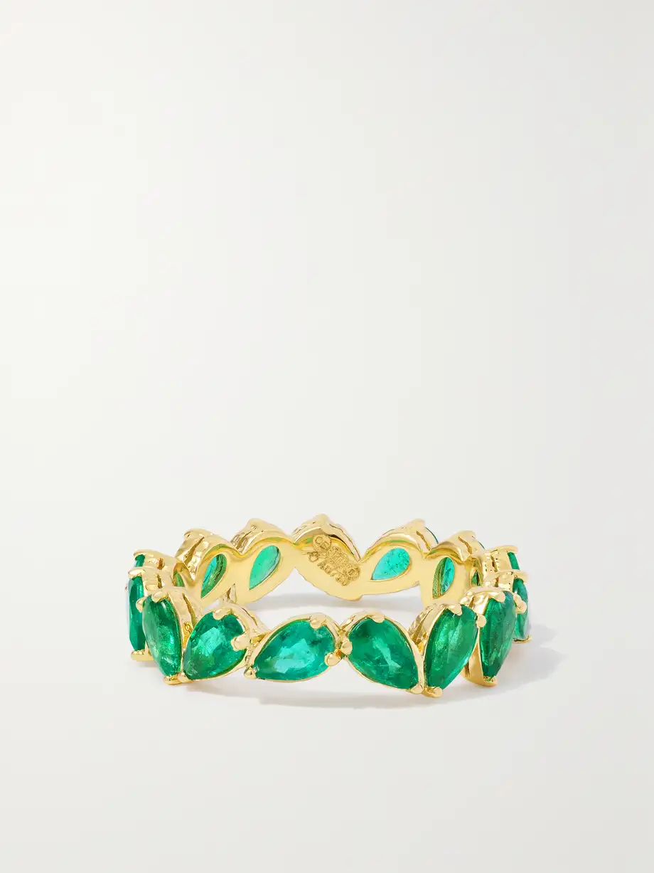 Octavia Elizabeth - + Net Sustain Nesting Gem 18-karat Recycled Gold Emerald Ring - 6 Cover