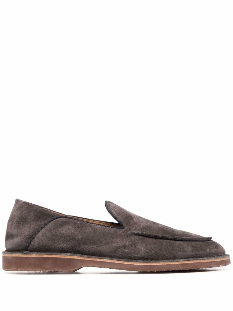 Officine Creative Kent round-toe loafers - Grey Cover