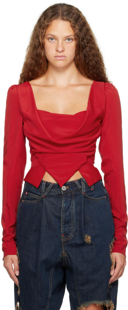 Vivienne Westwood Red Sunday Blouse Cover