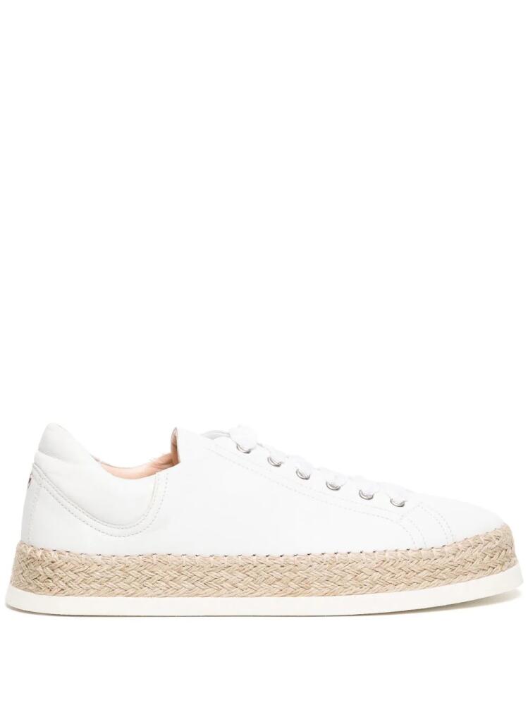 AGL rope-detail low-top sneakers - White Cover