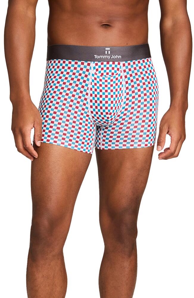 Tommy John Second Skin Boxer Briefs in Rio Red Checkmate Cover