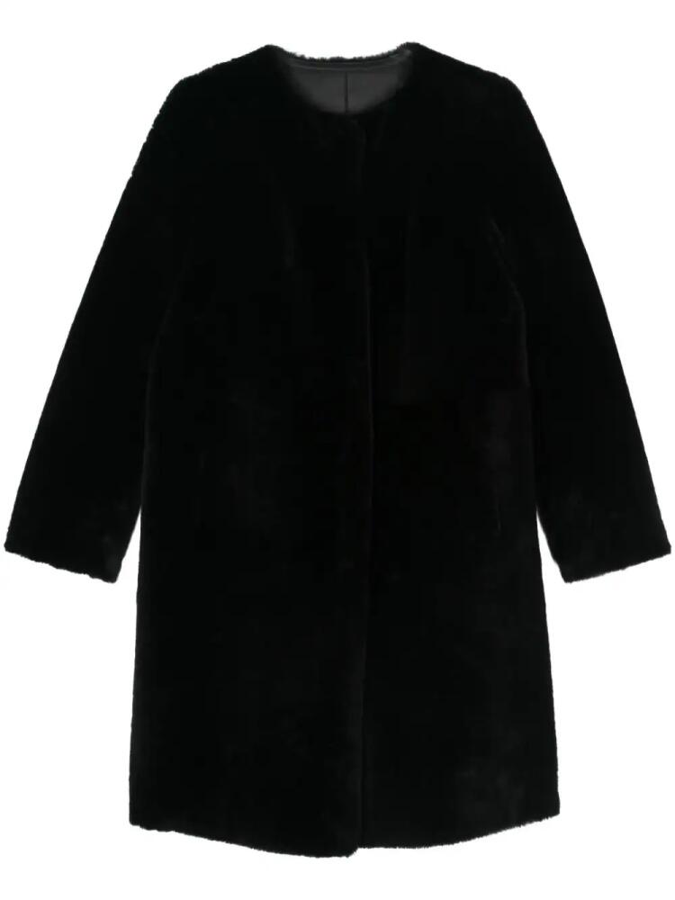 Desa 1972 reversible shearling coat - Black Cover