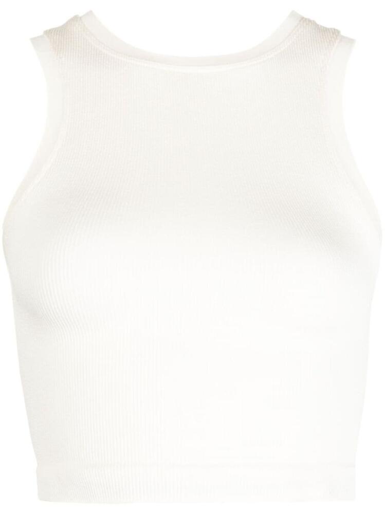 PRISM² Luminous cropped top - White Cover