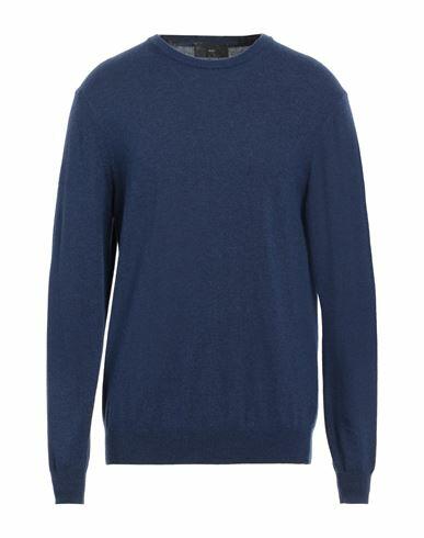 Liu ·jo Man Man Sweater Navy blue Wool, Viscose, Polyamide, Cashmere Cover