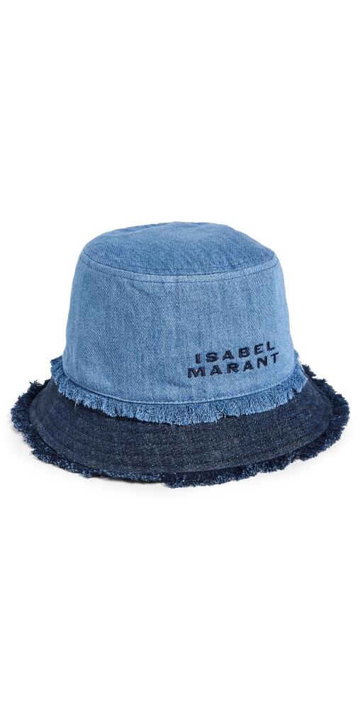 Isabel Marant Bergen Bucket Hat Blue Cover