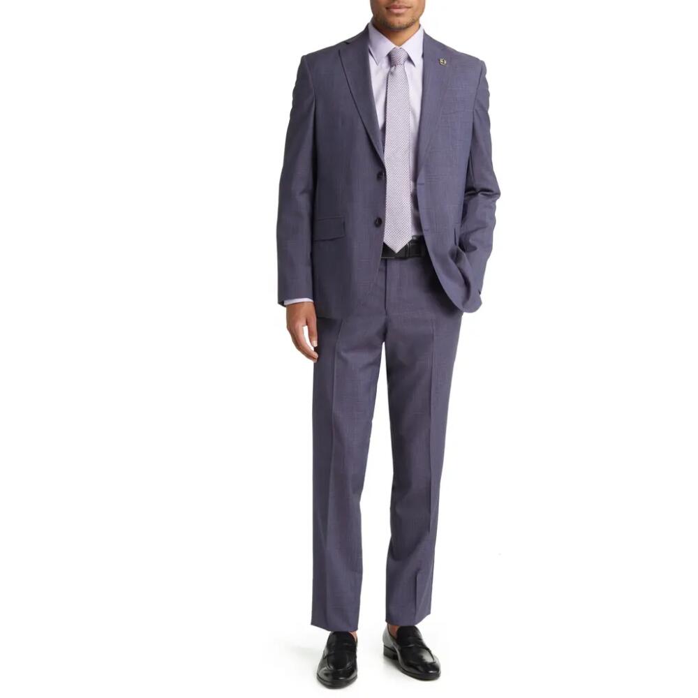 Ted Baker London Karl Slim Fit Soft Constructed Wool Suit in Purple Cover