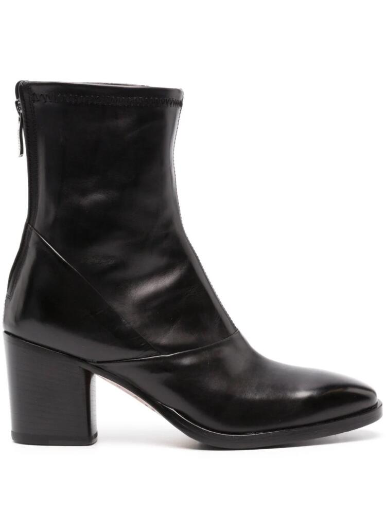 Alberto Fasciani Ursula 70mm leather ankle boots - Black Cover