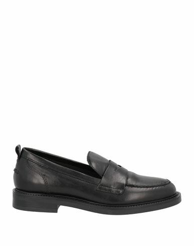 Carmens Woman Loafers Black Leather Cover