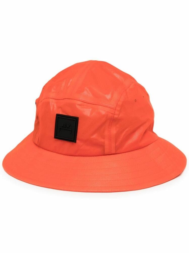 A-COLD-WALL* logo patch bucket hat - Orange Cover