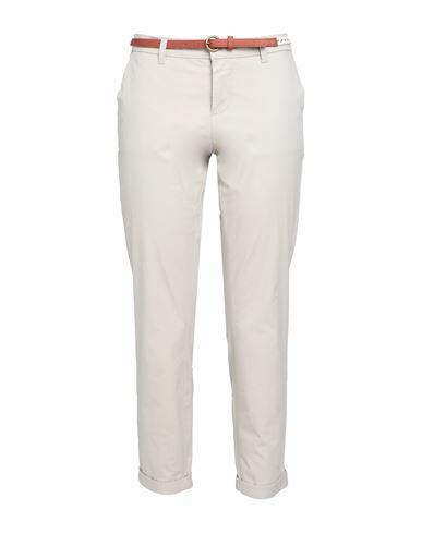 Only Woman Pants Cream Cotton, Elastane Cover