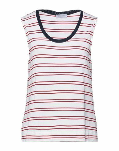 Gran Sasso Woman T-shirt White Viscose, Elastane Cover