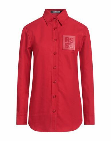 Raf Simons Woman Shirt Red Cotton Cover