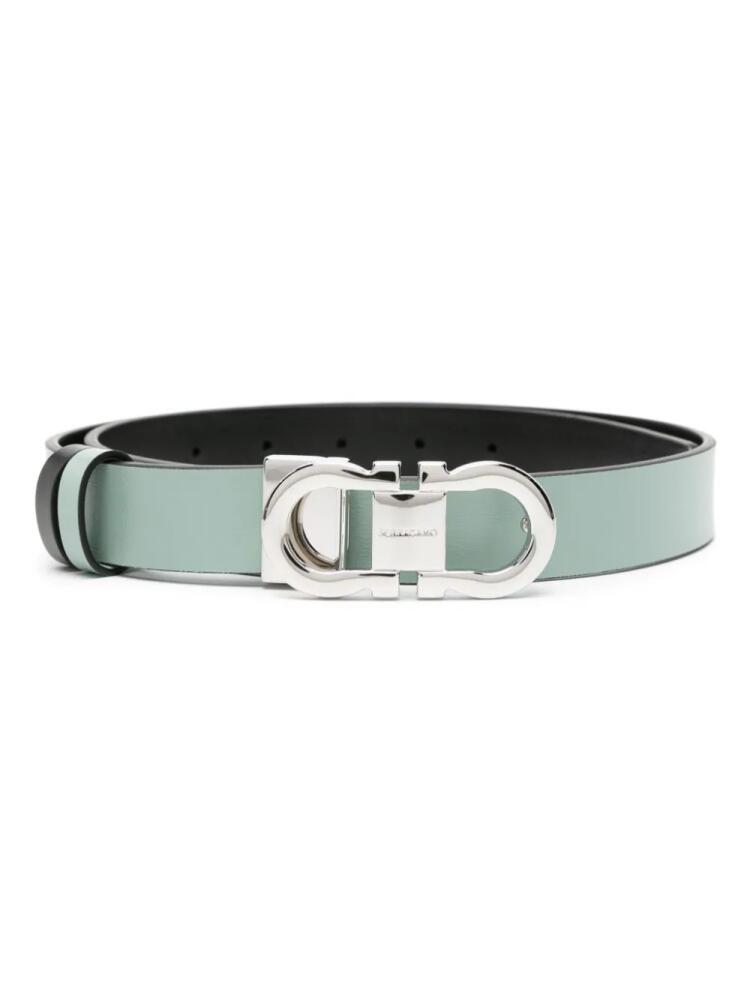 Ferragamo Gancini buckle-fastening belt - Green Cover