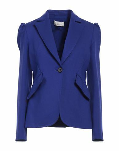 Meimeij Woman Blazer Purple Viscose, Polyamide, Elastane Cover