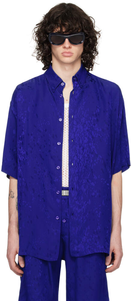 LGN Louis Gabriel Nouchi Blue Drops Shirt Cover