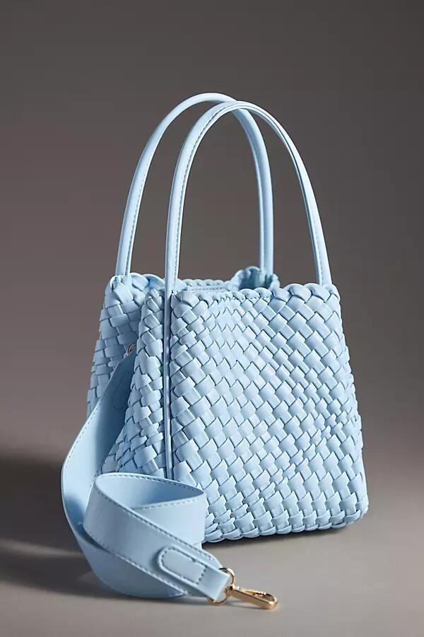 By Anthropologie The Woven Mini Hollace Tote Cover