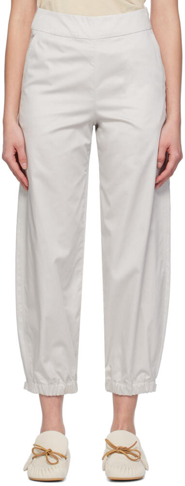 Max Mara Leisure Off-White Candela Trousers Cover