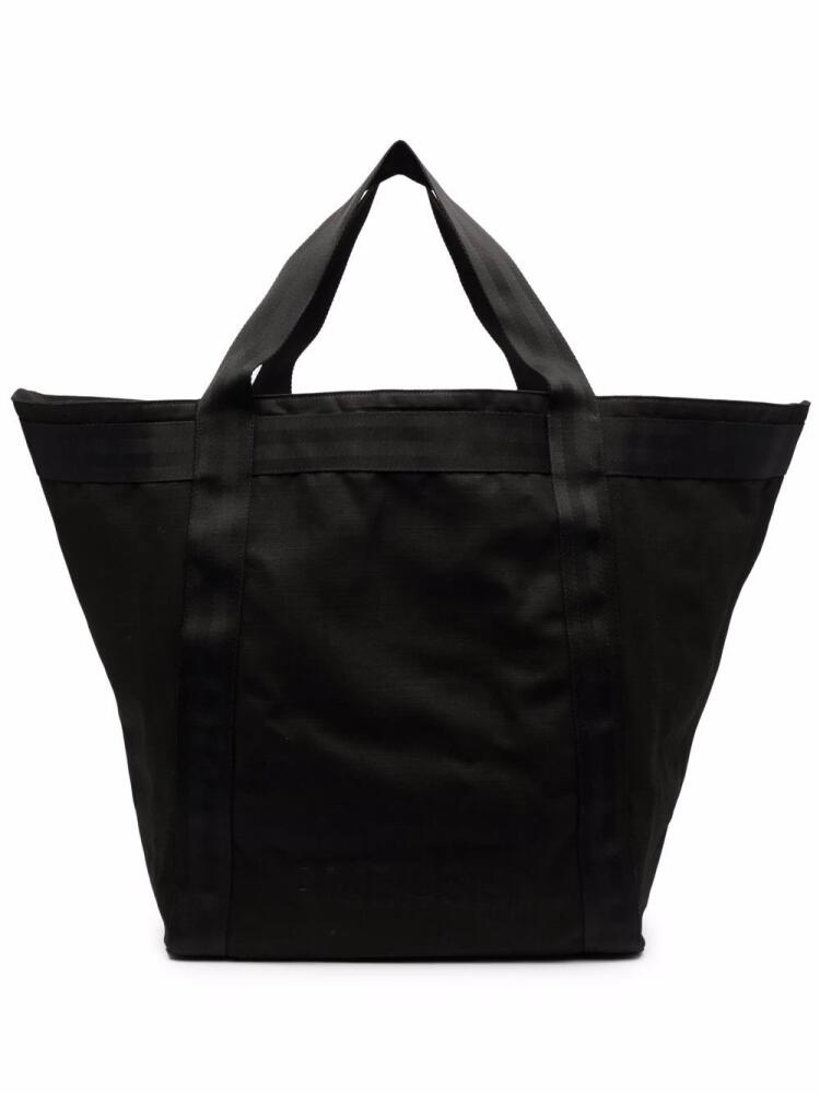 AMBUSH maxi embossed-logo tote bag - Black Cover