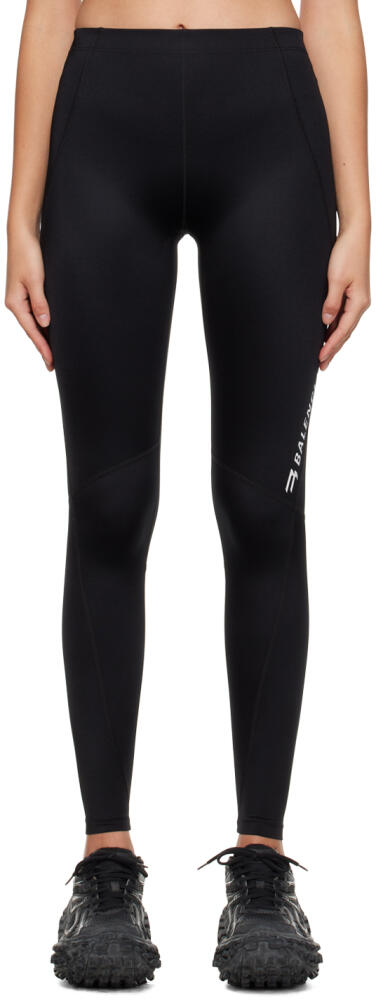 Balenciaga Black Sporty B Leggings Cover