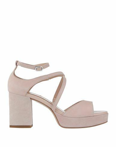 Formentini Woman Sandals Light pink Soft Leather Cover