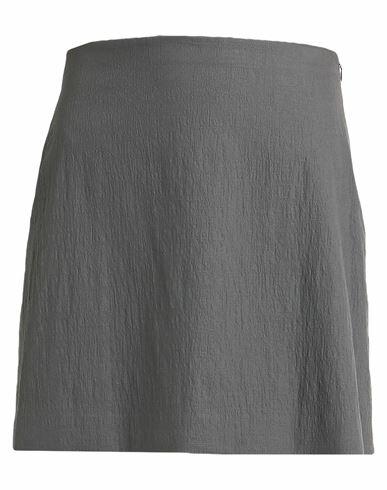 Theory Woman Mini skirt Lead Viscose, Polyamide, Elastane Cover