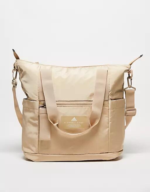 adidas Originals All Me 2 Tote bag in beige-Neutral Cover