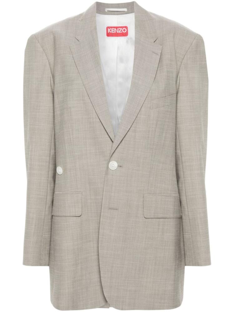 Kenzo double-breasted blazer - Grey Cover