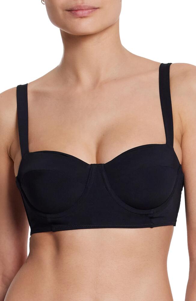 Hanky Panky Balconette Bikini Top in Black Cover