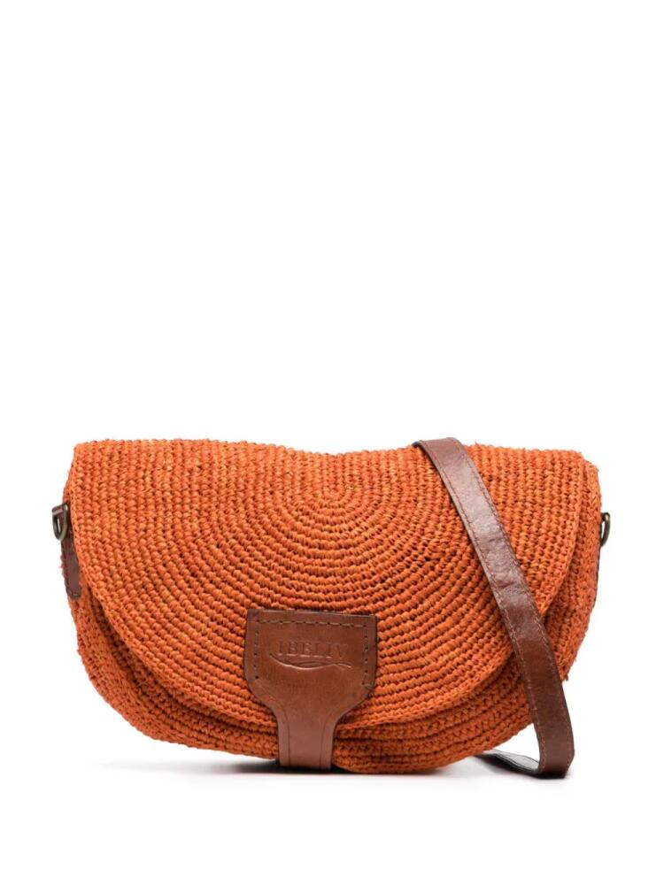 IBELIV Tiako raffia crossbody bag - Orange Cover